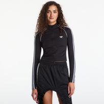 adidas Essentials 3 Stripes Seamless Tracktop Black - Dydis S (KX8420 Striukės)