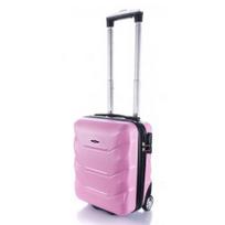 Mažas plastikinis Wizzair lagaminas RGL 720-S Rožinis
