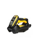 Laidinis brūkšninių kodų skaitytuvas Datalogic PM9100, 1D, multi-IF, disp., kit (RS232), RB, black, yellow