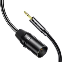 Orico AXKF mini jack 3.5 mm to XLR female audio cable 5 m - black