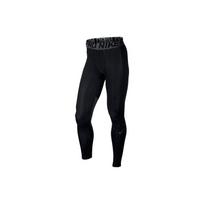 Nike Logo Print Breathable Moisture-Wicking Compression Fitness Pants Men Pants Black 801250-010 M