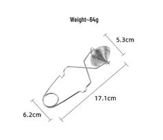 Small 304 Stainless Steel Icing Sugar & Flour Sifter for Baking & Spices