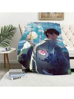 Anime T-Vasara, kai mirė Hikaru, Antklodė Antklodė Sofai Sofa Kelionėms Namams Žygiai Iškylos Lovos Patalynė Flanelinė Antklodė Gimtadienio Dovana 75X95CM