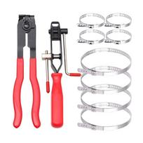 10Pcs/Set CV Joint Boot Clamp Pliers CV Clamp Tool CV Boot Clamp Ear Clamp Plier 1