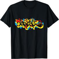 Graffiti Artist Street Art Graffiti Tag Urban Graffitis Rap T-Shirt S