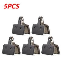 10 Pairs Resin Bicycle Disc Brake Pads for Shimano M375 M445 M446 Resin Semi-Metallic Cycling Brake Pad Parts Bike Accessories