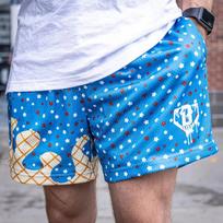 Europe and America Fashion Graphic Printed Men's Football Shorts 3D Printing For Men's Outdoor Sports Casual Shorts Men's and Women's Shorts XXS