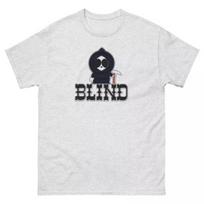 Blind skateboards death grim reaper retro skateboarding t shirt design Unisex T-Shirt L