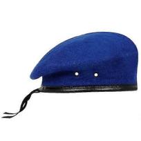 New Fashion Wool Beret Military Cap Outdoor Sports Keep Warm Sky Blue
