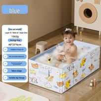 Portable Cartoon Baby Bathtub, Foldable, Quick-Open, Large Size for Sitting and Lying