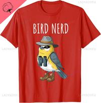 Bird Funny Bird Watching Birding Bird Lover Watcher TShirt Streetwear Clothing Customizable Vintage T Shirt Camisas S