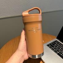 SITARAYURI 420ML Simple Thermos Bottle For Coffee Stainless Steel Insulation Tumbler Portable Camping Car Travel Coffee Cup New 420ml