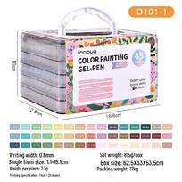 Blue Fruit Multi-Color Journal Pen Set: Handheld, Multi-Layer Boxed Ballpoint Pens – Cross-Border Exclusive Gift Collection.
