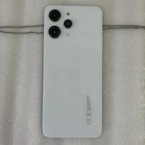 For Redmi 12 4G 23053RN02 Battery Back Cover Glass Panel Rear  Housing Case With Camera Frame Lens Replace