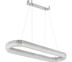 Globo 67387-40 - LED dimeriuojamas pakabinamas šviestuvas ant kabelio LAUREL 40W/230V skaidrus + su nuotoliniu pultu