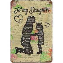 Metal Tin Signs Believe You Can You are Halfway There Vintage Rustic Decor Metal Posters Home Kitchen Bar Cafe Club Wall Decor 20x30cm（7.8x11.8inch）