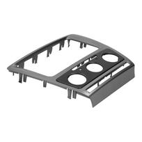 Full Car Stereo Frame Radio Audio Panel Trim Fascia Accessory Fit for Laura 2006 2014 gray