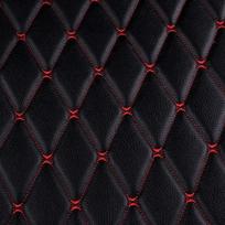 45*160cm Synthetic Leather Fabric with Sponge Lining 0.7mm Artificial Embroidered Plaid Fabrics Car Seat Decoration Trims Craft A4 20 x 30cm
