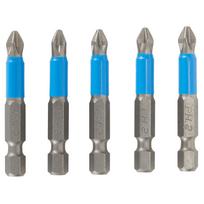 Screwdriver Bits 1 4inch 50mm Bluesilver Cross Screwdriver Bits