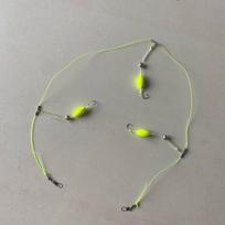 Three Hook Fishing Hair Rigs Hook Suspension Carp Rigs Fishing Lure  Fishing Tackle 9#