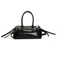 2026 New Women's PU Leather Shoulder Bag Simple and Versatile Handbag Retro Underarm Bag Shopping Academy Style Bost Date Bag