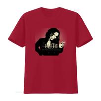 Ville Valo HIM band smoking T shirt black Short sleeve All sizes 1F1018 Themed Rock Style  vintage Washed Top For Everyday Wear S