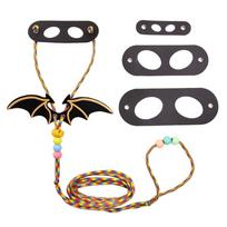 EscapeProof Adjustable Lizards Leash for Safe Outdoor Walking Comfortable Harness with Wing/Backpack Design for Reptiles