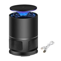 USB Fly Trap Light with 7 Blades Fan Silent UV Light Fly Catcher Home Indoor Outdoor Physical Fly Control Device juoda