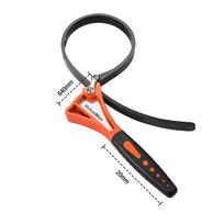 ValueMax 4  or 6 Strap Wrench Universal Rubber Strap Wrench Oil Filter Pipe Wrench Multifunctional Adjustable Wrench Tool