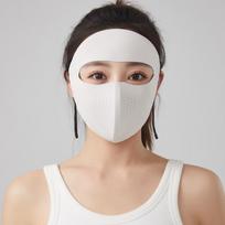 New Seamless Sun Protection Face Mask AB Side Adjustable Facekini UV Protection Summer Sun Protection Face Mask