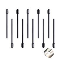 Compatible Nibs & Refills for Onyx BOOX, iFlytek, Zhangyue, Lamy, Samsung S Pen, Xiaoyuan Mofan, Dawo 5 Black Nibs + 1 Clip black