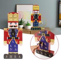 Christmas Nutcracker Countdown Decoration Stylish Large Sizs Calendar Ornament For Welcome Festival China Mainland
