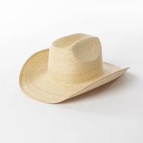 2025 Fashion Handwoven Palm Leaf Large Eaves Bent Edge Cowboy Hat for Men and Women Outdoor Sunscreen and Sunshade Straw Hat M 57cm