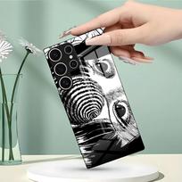 Junji Ito Horror Manga T-Tomie Phone Case For Samsung S26 S25 Edge Ultra 23 22 21 20 Ultra Plus S24 Fe Glass Cover Galaxy S26