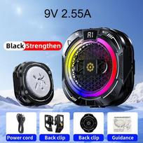 Ice Cold Semiconductor Phone Cooler with Digital Display 9V Powerful Cooling Magnetic Clip 2 in 1 for Gaming