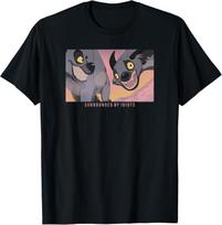 Disney Villains Hyenas Surrounded By Idiots T-Shirt XL juoda