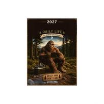 2027 Daily Life Calendar Monthly Wall Calendar with Funny Scenes for Cryptozoology Enthusiasts One Size