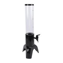Drink Tower 1.5L Mimosa Tower Dispenser with Ice Tube Tabletop Beverage Dispenser for Parties Bar Pubs Restaurants L