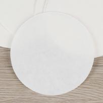 100 vnt. 7 cm laboratorinis kokybiškas filtravimo popierius apskrito greičio greito filtro piltuvas