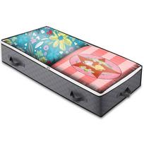 Underbed Storage Bag Under Bed Storage for Clothes Blankets and Shoes 3 Layers Non Woven fabric  1 Pack   40 x 20 x 6 1 pcs