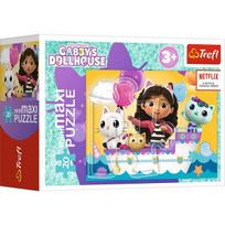Dėlionė su kačiukais Trefl Gabbys DollHouse, 20 d.