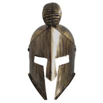 Viduramžių Riteris Gladiatorius Spartietis Romėnų Kariūnas Graikų Kostiumas Šalmas Galvos Apdangalas Aksesuaras Helovino Cosplay Persirengimo Rekvizitas raudona/varis