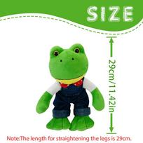 29cm Exquisite Frog Plush Toys Cute Frog Girl Funny Festival Gifts Decorative Ornaments Companion Doll Gifts For Children Friend 29cm