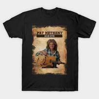 Pat Metheny Black 100% Cotton Full Size Shirt Adults Unisex T-Shirt XXXL