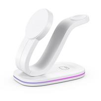 Belaidė įkrovimo stotelė iPhone, Apple Watch ir AirPods, 3 in 1