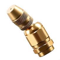 Brass Brass Spray Nozzle 360° Adjustable Atomizing Tip  Garden Irrigation Accessories