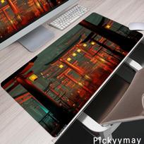 Fish Koi Gaming Mousepads Desk Rug Gamer Mousepad Large Mouse Mat Desk Pads Keyboard Mats Design Mouse Pad Black And White 800x300x2MM