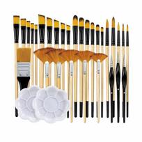 Akrilinės tapybos rinkinys Art Stroke, 34 vnt.