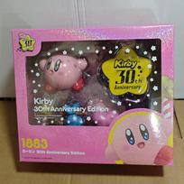 New Kirby 1883 Anime Figure 30th Anniversary Edition Action Desktop Ornament Figure Model Toys For Adult Birthday Xmas Gift gray