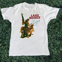 Laaz Rockit Signed Tour Band Short Sleeve Cotton Shirt All Size XXXXL